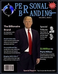 Personal Branding Magazine Cover - Volume 1 Issue 1