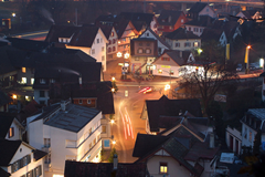 Nocturnal Small Town by Kecko on Flickr
