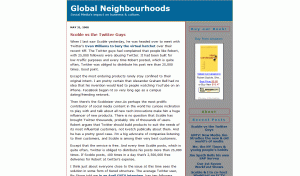 Global Neighbourhoods by Shel Israel