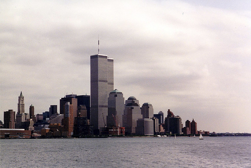 World Trade Center: View from Jersey City by WalleyG