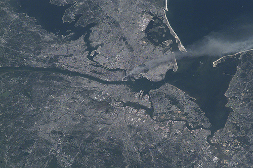 Released to Public: World Trade Center on 9/11 by International Space Station Crew (NASA) by PingNews